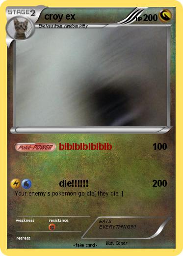Pokemon croy ex