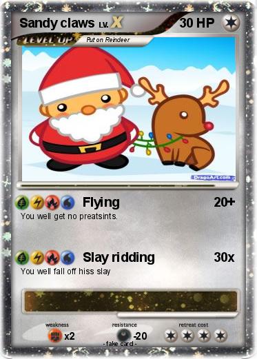 Pokemon Sandy claws