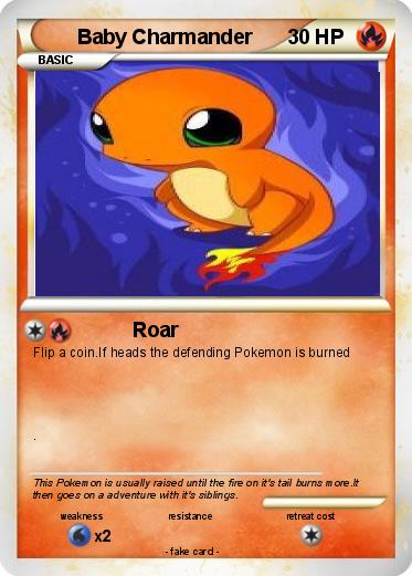 Pokemon Baby Charmander