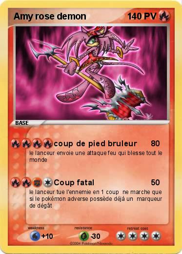 Pokemon Amy rose demon