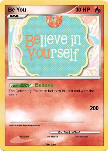 Pokemon Be You