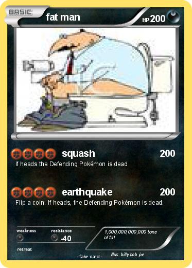 Pokemon fat man
