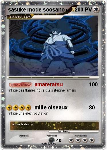 Pokemon sasuke mode soosano