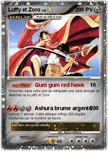 Pokemon Luffy et Zoro