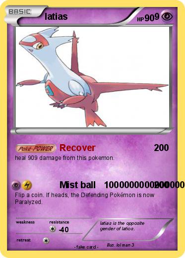 Pokemon latias                                  9