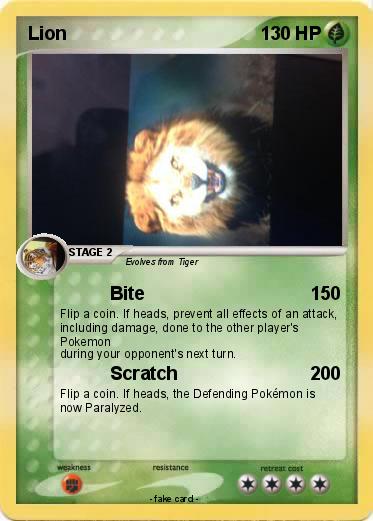 Pokemon Lion