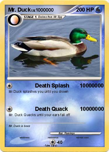 Pokemon Mr. Duck
