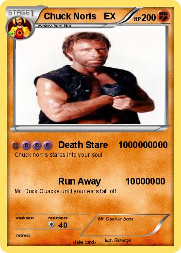 Pokemon Chuck Noris   EX