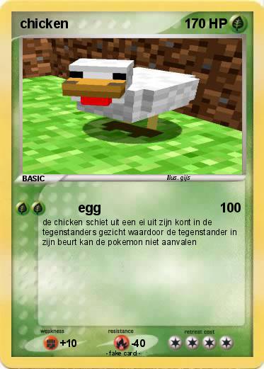 Pokemon chicken