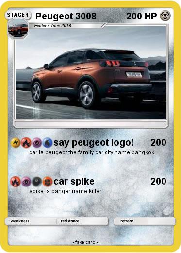 Pokemon Peugeot 3008