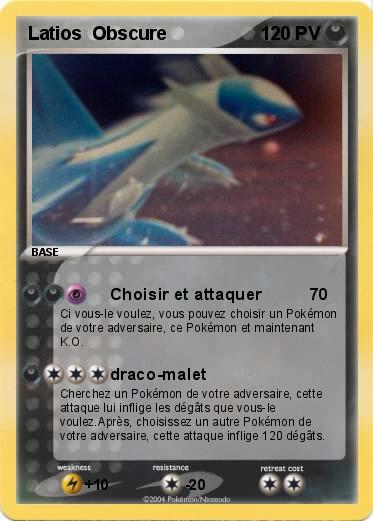Pokemon Latios  Obscure