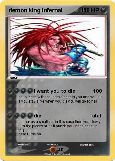 Pokemon demon king infernal