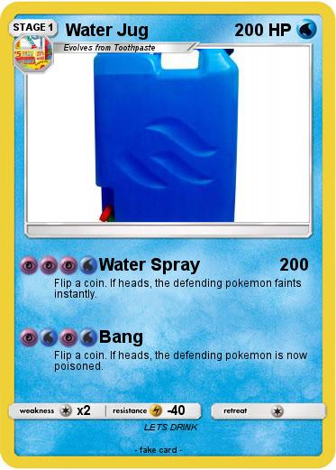 Pokemon Water Jug