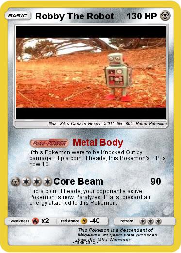 Pokemon Robby The Robot