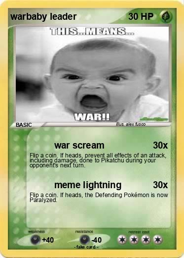 Pokemon warbaby leader