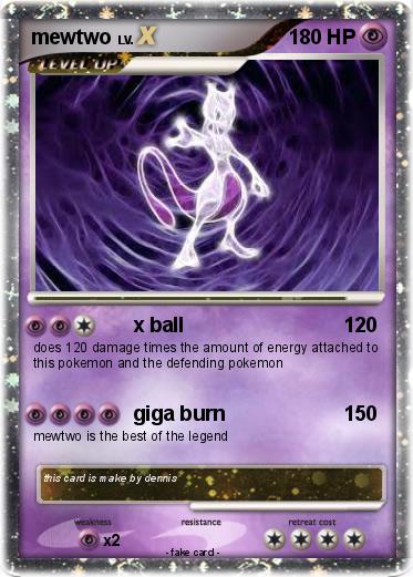 Pokemon mewtwo