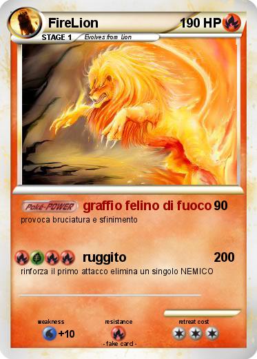 Pokemon FireLion