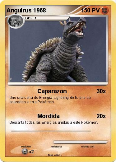 Pokemon Anguirus 1968