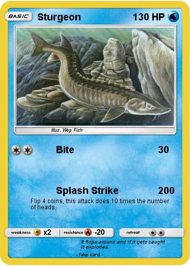 Pokemon Sturgeon