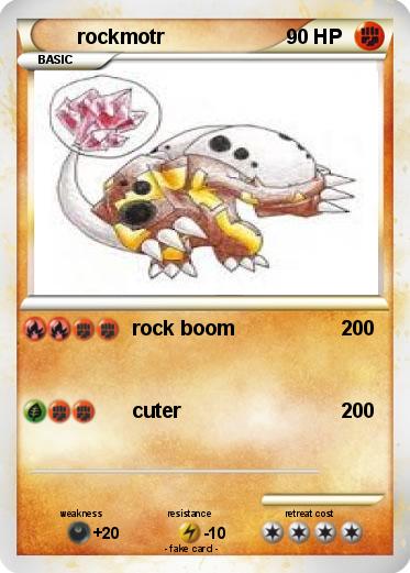 Pokemon rockmotr