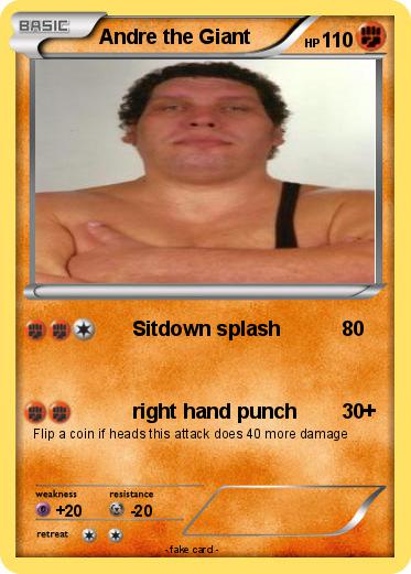 Pokemon Andre the Giant