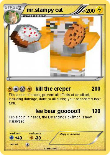 Pokemon mr.stampy cat
