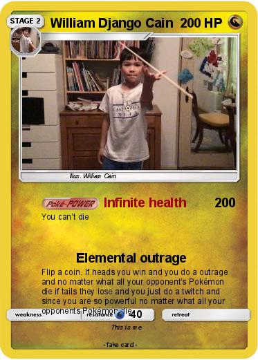 Pokemon William Django Cain