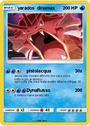 Pokemon yarados  dinamax