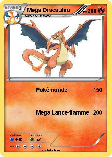 Pokemon Mega Dracaufeu