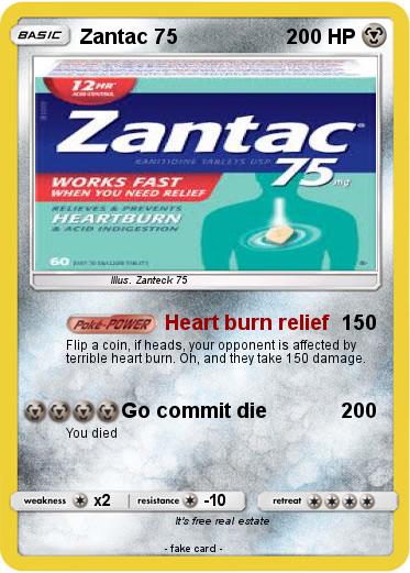 Pokemon Zantac 75