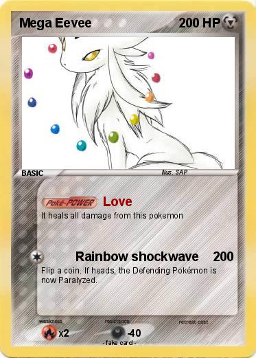 Pokemon Mega Eevee