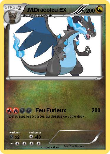 Pokemon .M.Dracofeu EX