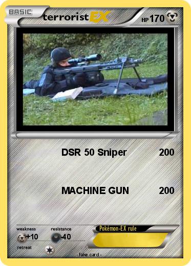 Pokemon terrorist
