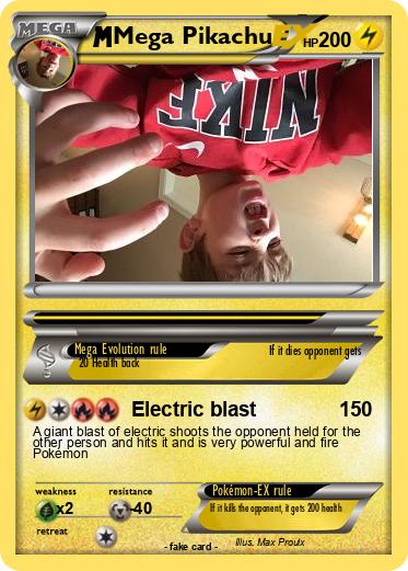 Pokemon Mega Pikachu