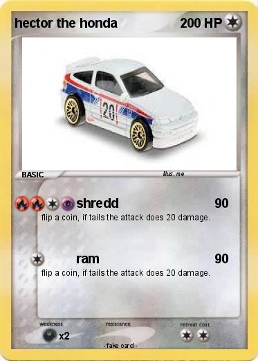 Pokemon hector the honda