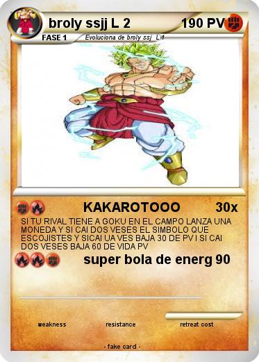 Pokemon broly ssjj L 2