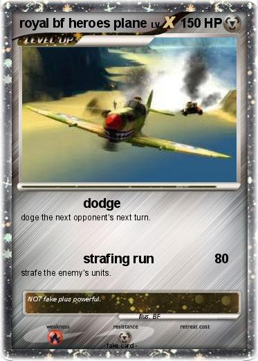 Pokemon royal bf heroes plane