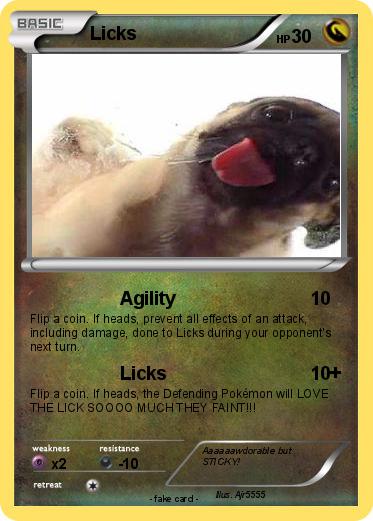 Pokemon Licks