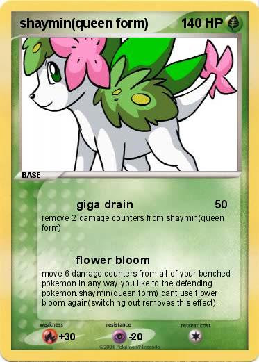 Pokemon shaymin(queen form)
