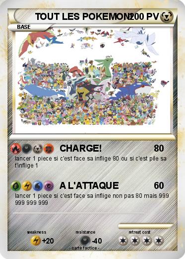 Pokemon TOUT LES POKEMON!