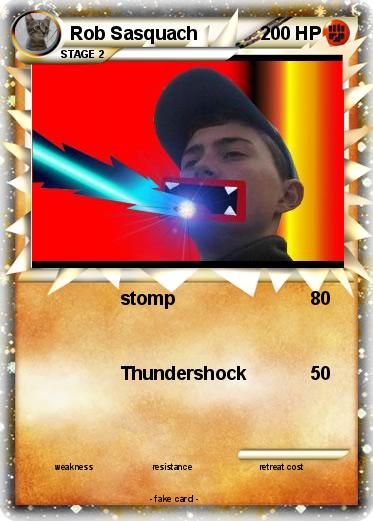 Pokemon Rob Sasquach