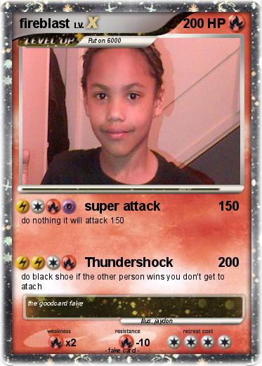 Pokemon fireblast