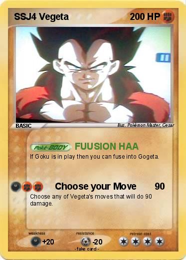 Pokemon SSJ4 Vegeta