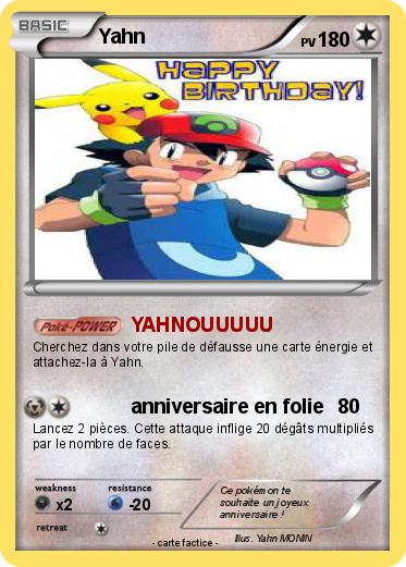 Pokemon Yahn