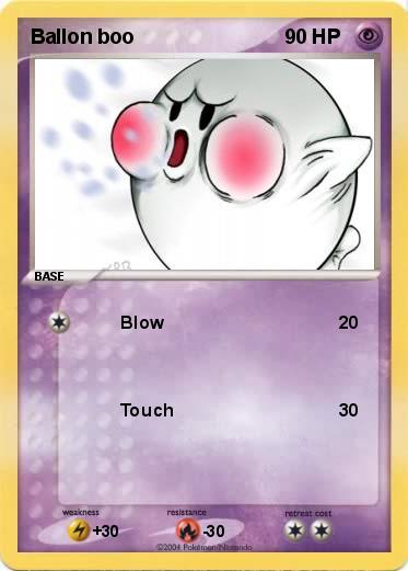 Pokemon Ballon boo