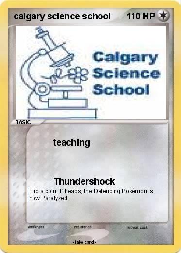 Pokemon calgary science school