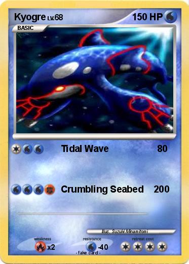 Pokemon Kyogre