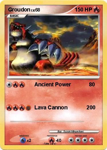Pokemon Groudon