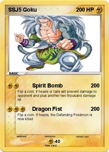 Pokemon SSJ5 Goku