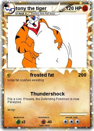 Pokemon tony the tiger